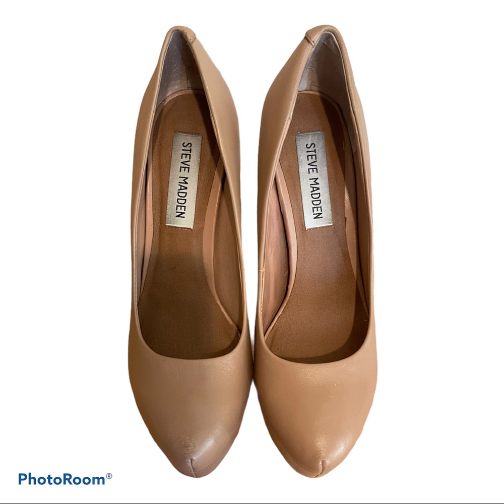 Steve Madden Dejavu 6.5 leather pumps